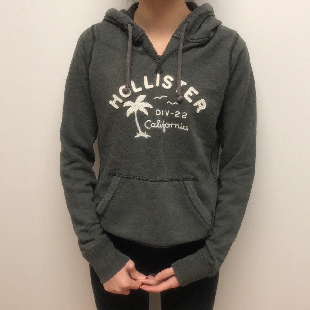 Hollister Dark Gray Hoodie
